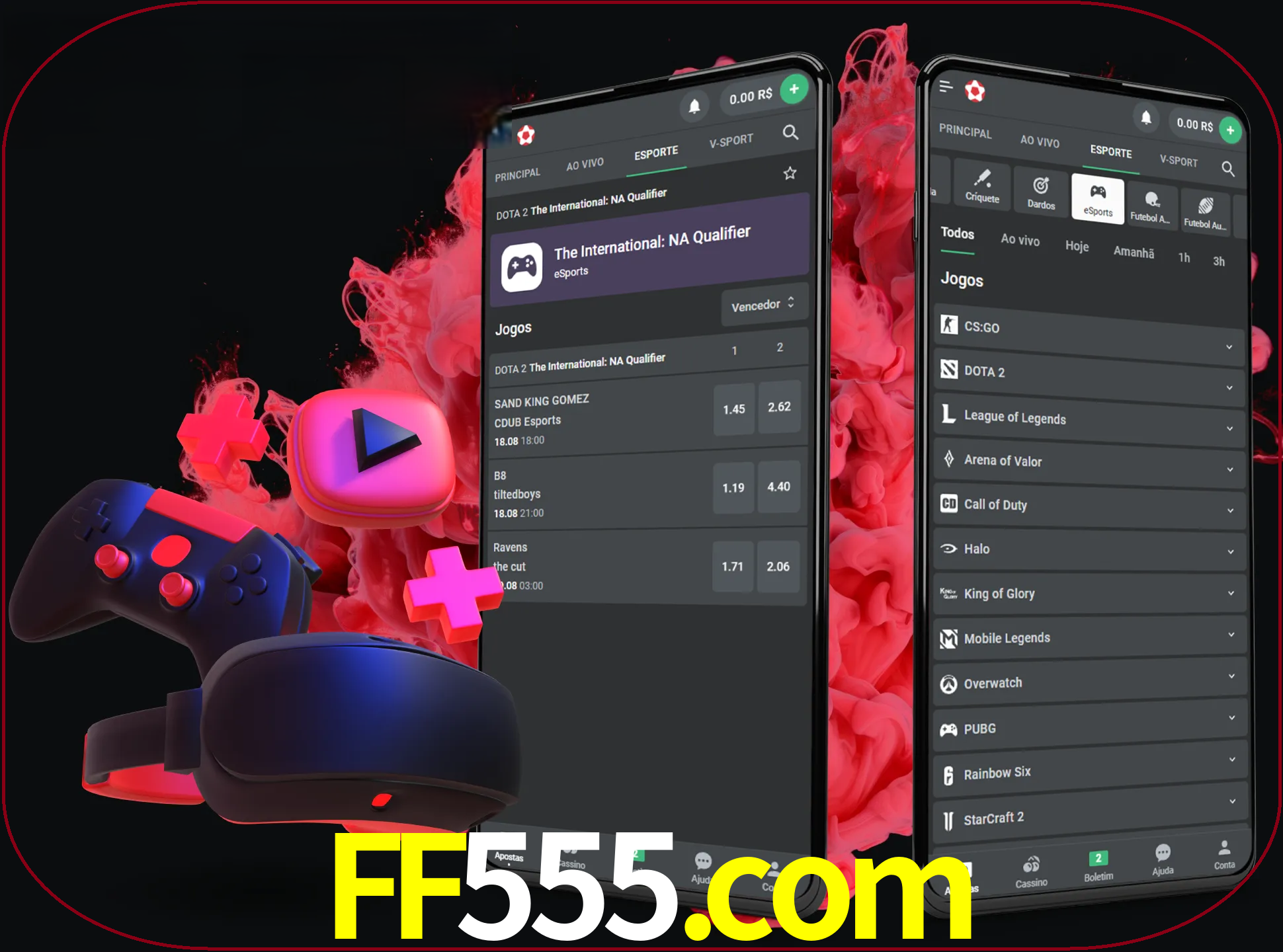 Para ter a aplicação móvel ff555 no seu smartphone, basta descarregar o ficheiro apk e seguir as instruções.